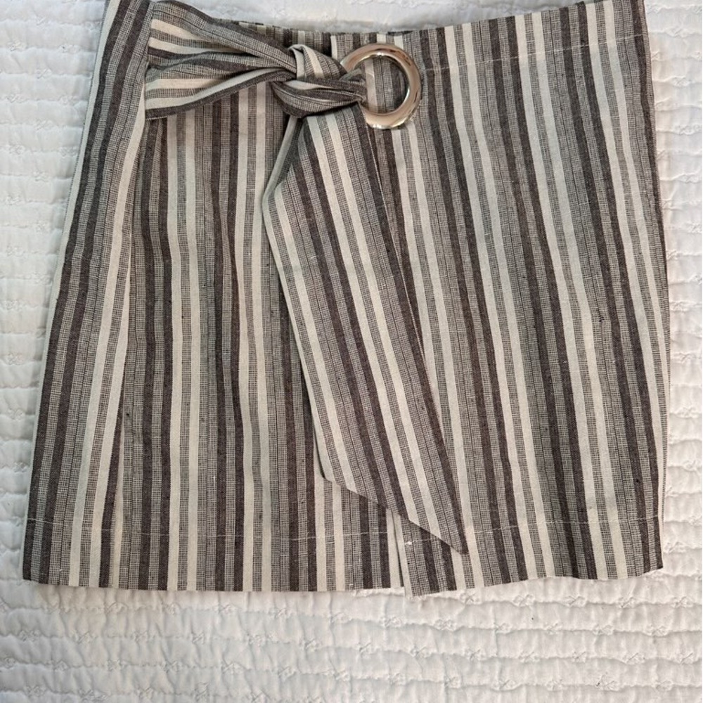 Striped skirt